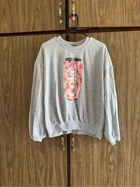 Diet Coke Graphic With A Bow By Coca Cola Sweatshirt